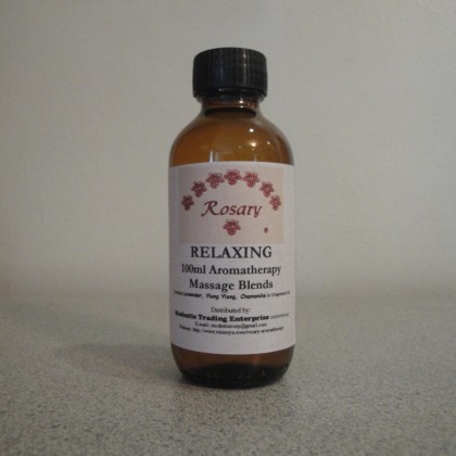 100ml Aromatherapy Massage Blends - Relaxing