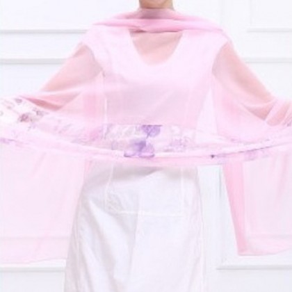 Shanghai Story Chiffon Scarf S113