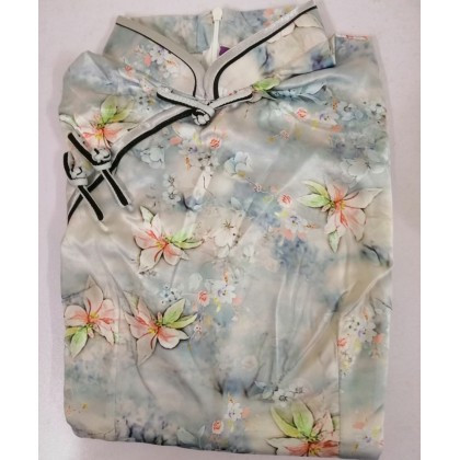 Hangzhou Faux Silk Ladylike Qipao 2407-01 