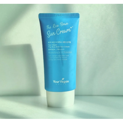 Your Vegan The Rice Bran Sun Cream SPF 50 PA+ 50ml (Expiry: 23/6/27) Your Vegan The Rice Bran Sun Cream SPF 50 PA+ 50ml (Expiry: 23/6/27)