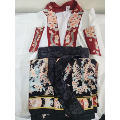 Phoenix Stream Mamianqun Hanfu Black Maxi Skirt 2-PC Set 10003-99 Phoenix Stream Mamianqun Hanfu Black Maxi Skirt 2-PC Set 10003-99