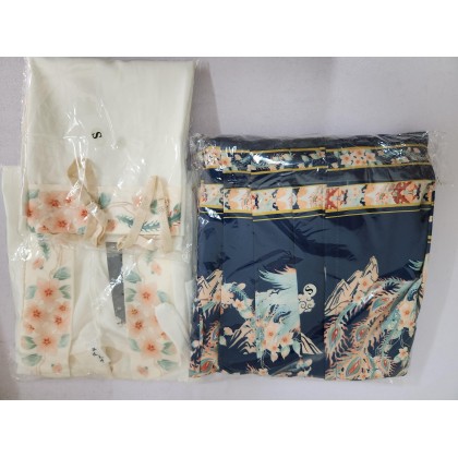 Phoenix Stream Mamianqun Hanfu Blue Maxi Skirt 3-PC Set 10004-70