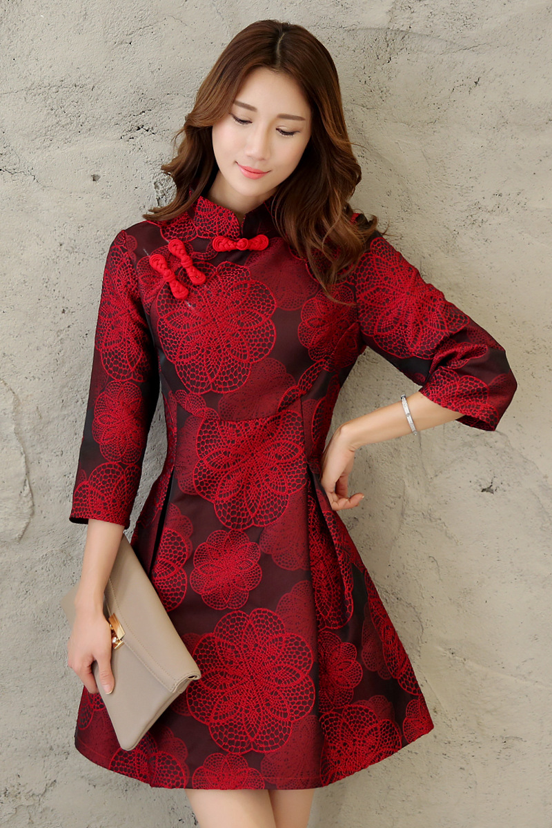 Red Chinese Dress